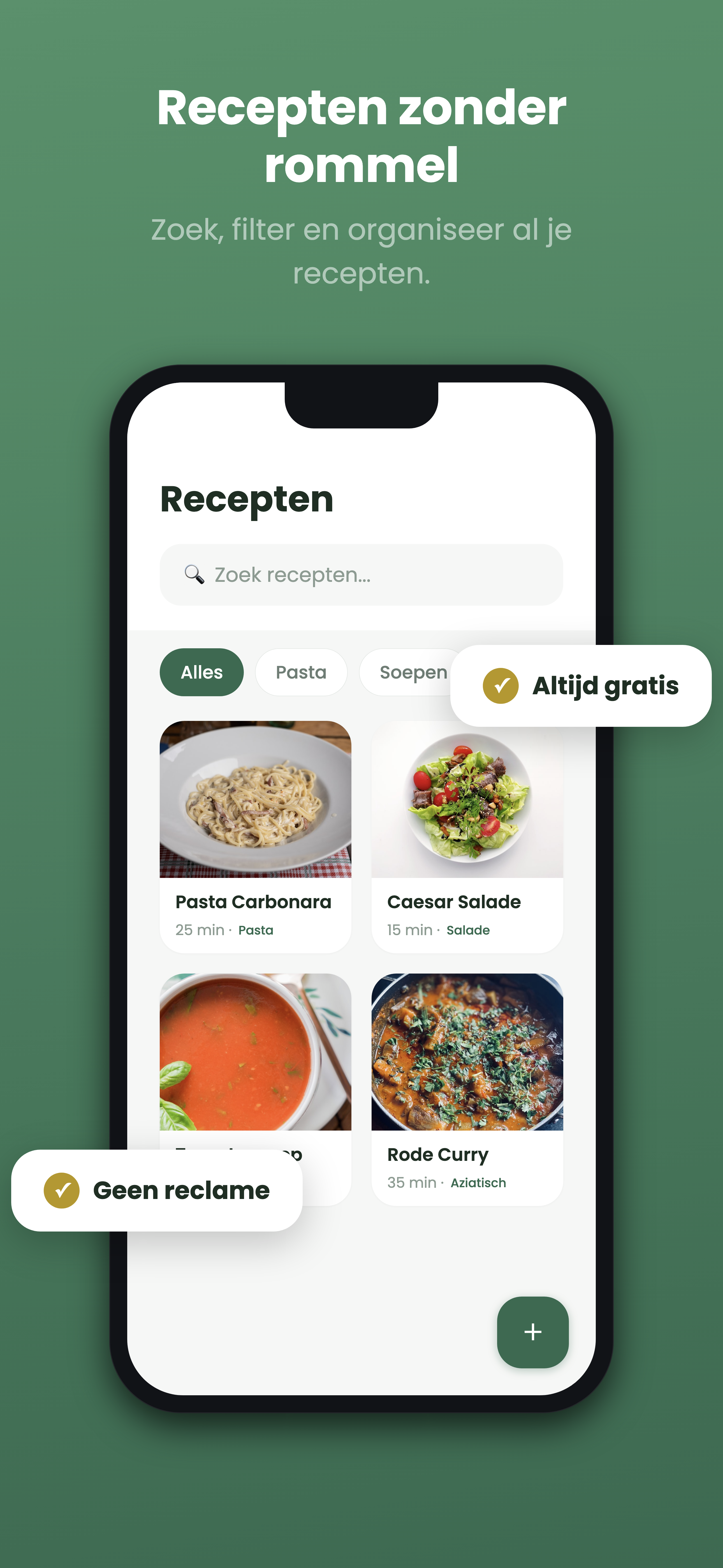 Mijn Receptenboek - Recepten